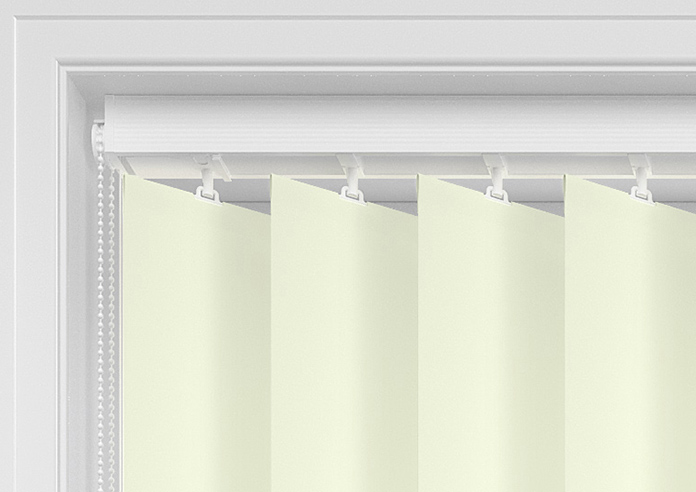 Trinity (Blackout), Ivory - Vertical Blind - Image 11